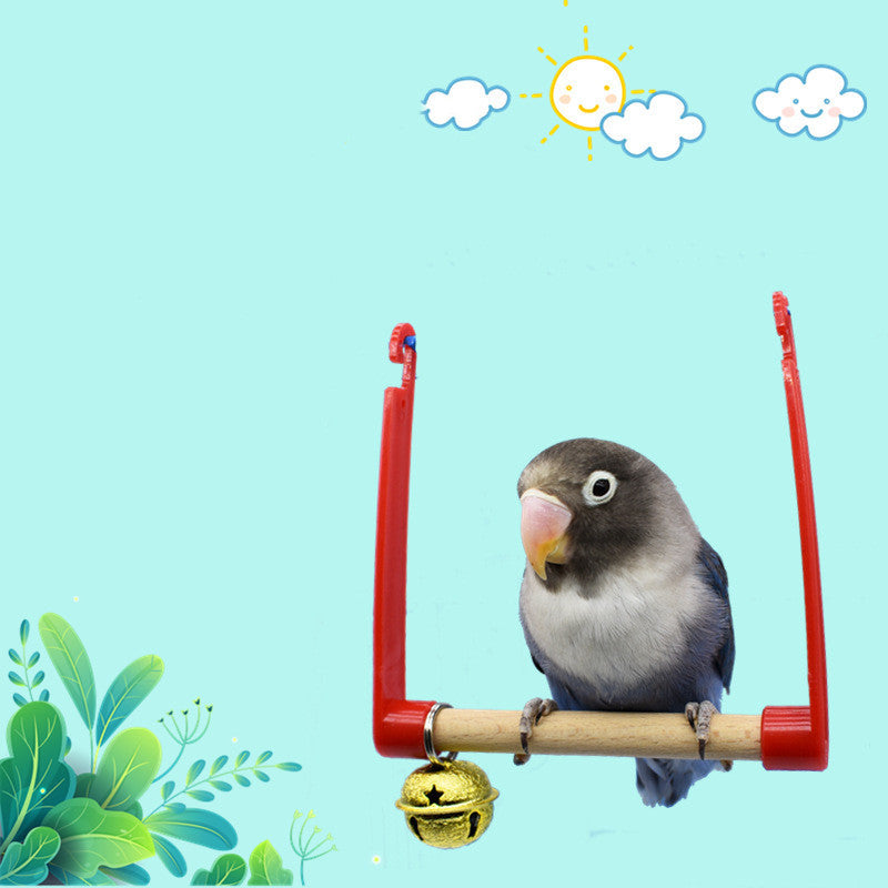 Parrot Swing Toy Bird Supplies Rings Cloud Ladder Climbing Ladder