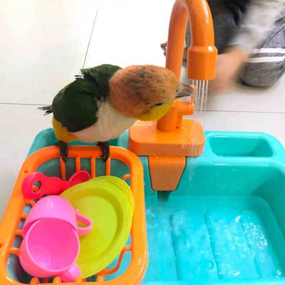 Parrot Bathtub Automatic Bathing Box Bird Cage Bird Supplies