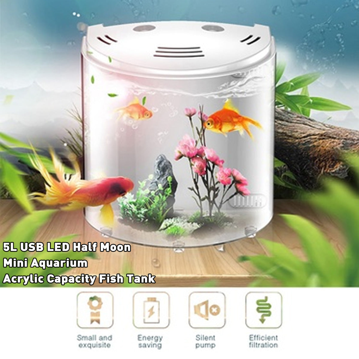 Ecological acrylic fish tank